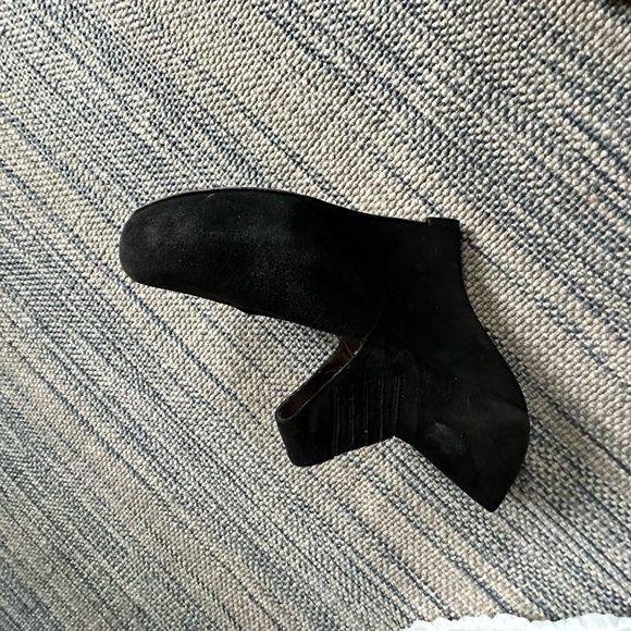 Black suede 9.5 wedges - Picture 4 of 6